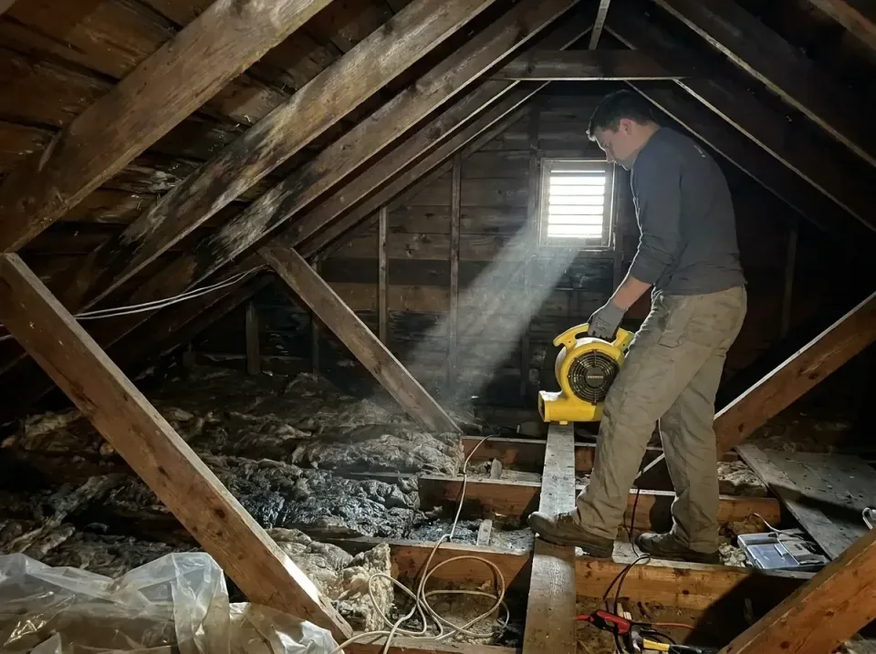 attic-water-damage-drying-proc-007 — frequently asked questions, Emergency Water Extraction & 24/7 Flood Response in Taylor…